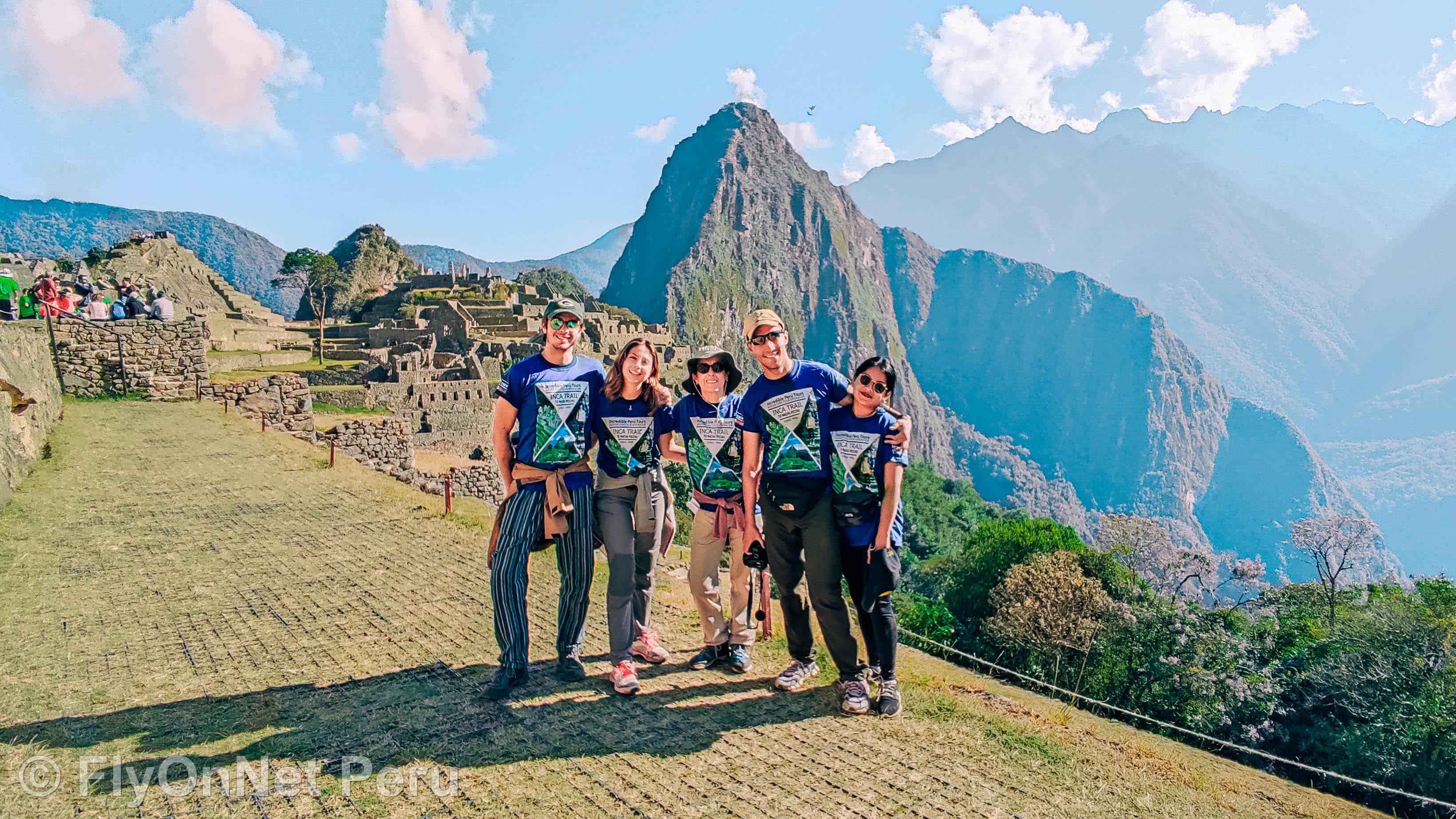 Álbum de fotos: Excursionistas en Machu Picchu